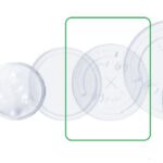 Tapa plana c/ ranura 770cc Transp. (20x50)