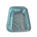 Bandeja Alum. 850ml c/Tapa PP (40x20)